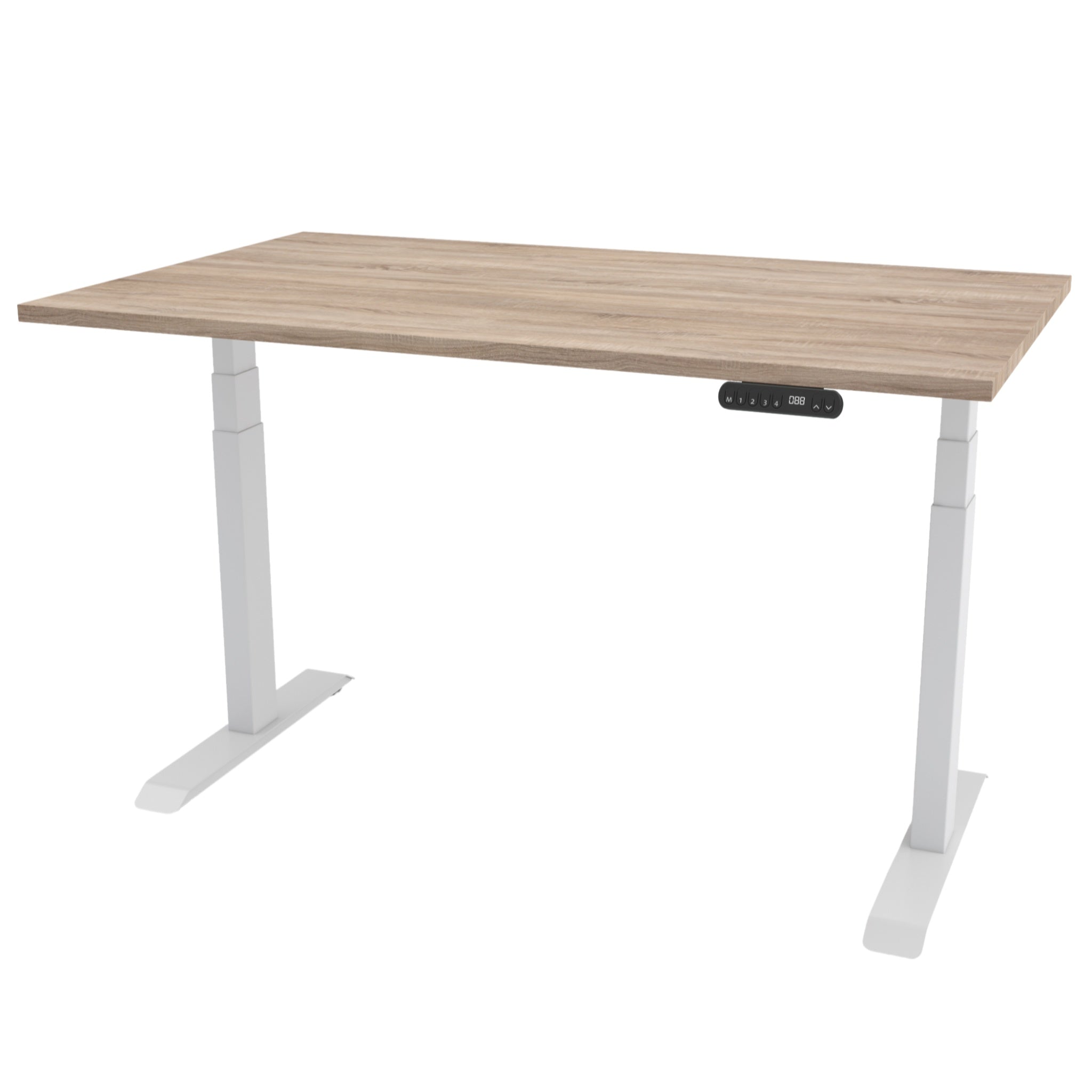 Reguleeritav laud tamm PREMIUM valge