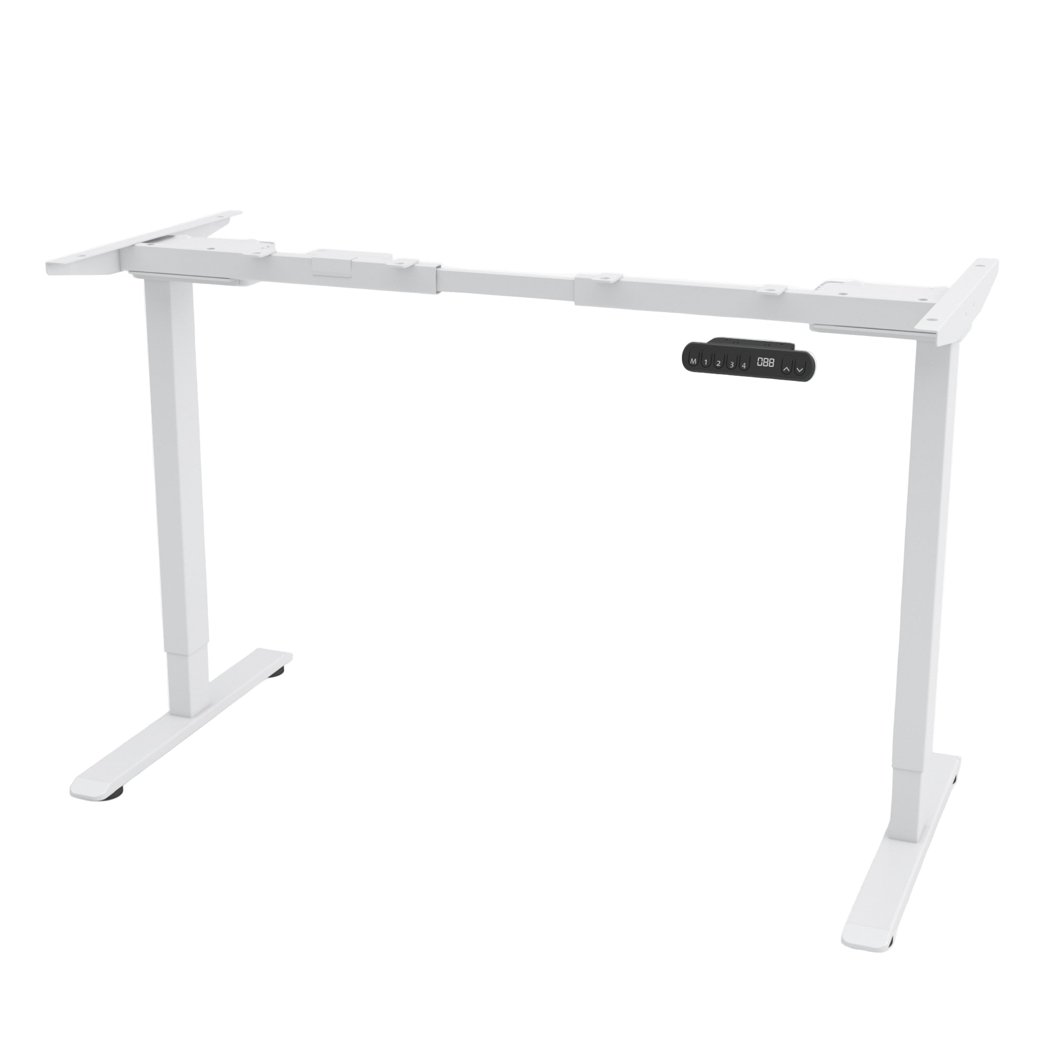 Reguleeritavad lauajalad kahe mootoriga LIGHT valge