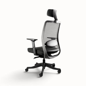 Ergonoomiline kontoritool Anggun must tagant
