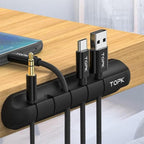 Juhtmete organiseerija laua serval