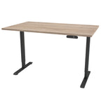 Reguleeritava kõrgusega laud tamm LIGHT must