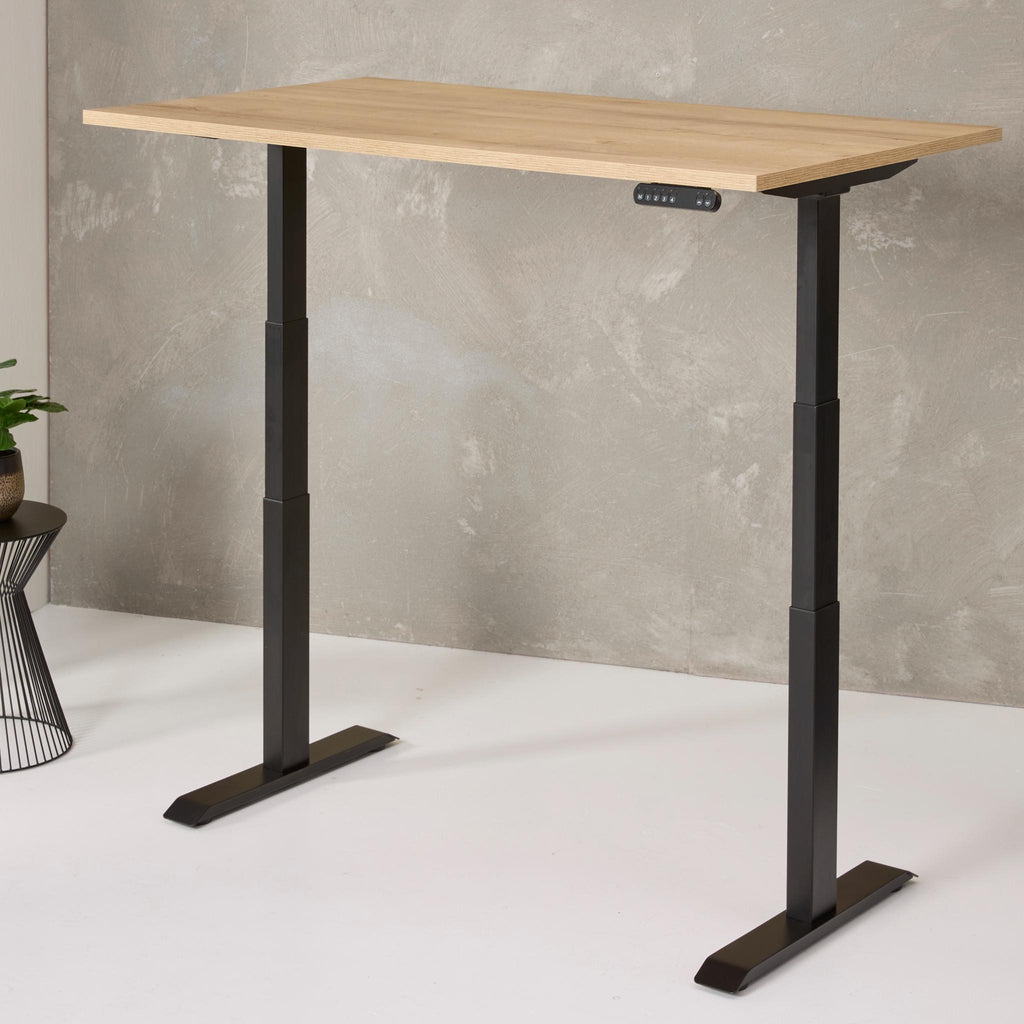 Reguleeritav laud tamm PREMIUM must ülemine asend