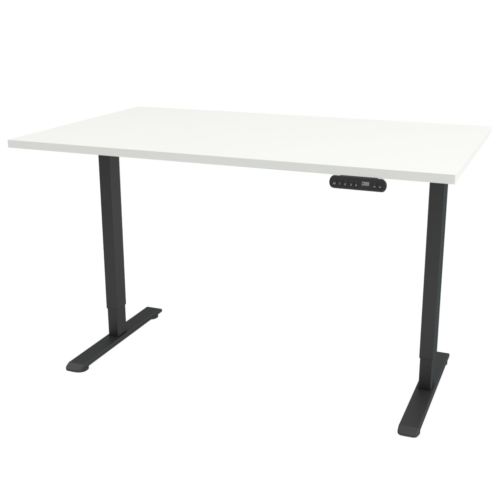 Reguleeritav kirjutuslaud valge LIGHT must