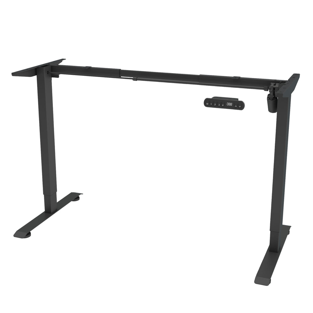 Reguleeritavad lauajalad ühe mootoriga BUDGET must
