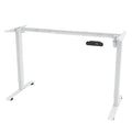 Reguleeritavad lauajalad ühe mootoriga BUDGET valge