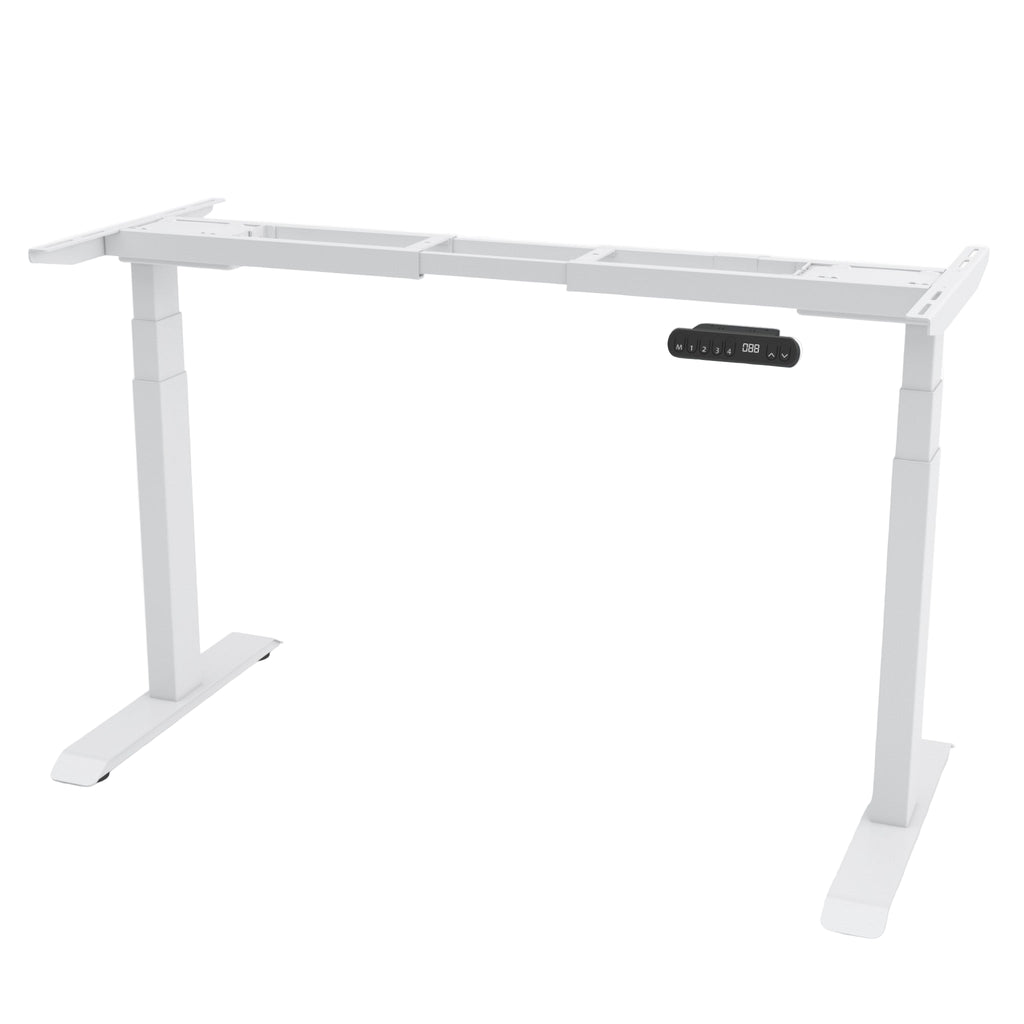 Reguleeritavad lauajalad kahe mootoriga PREMIUM valge