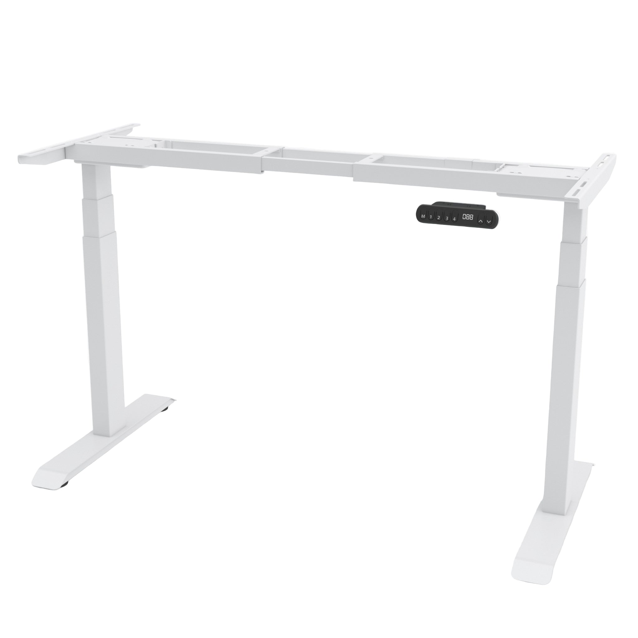Reguleeritavad lauajalad kahe mootoriga PREMIUM valge