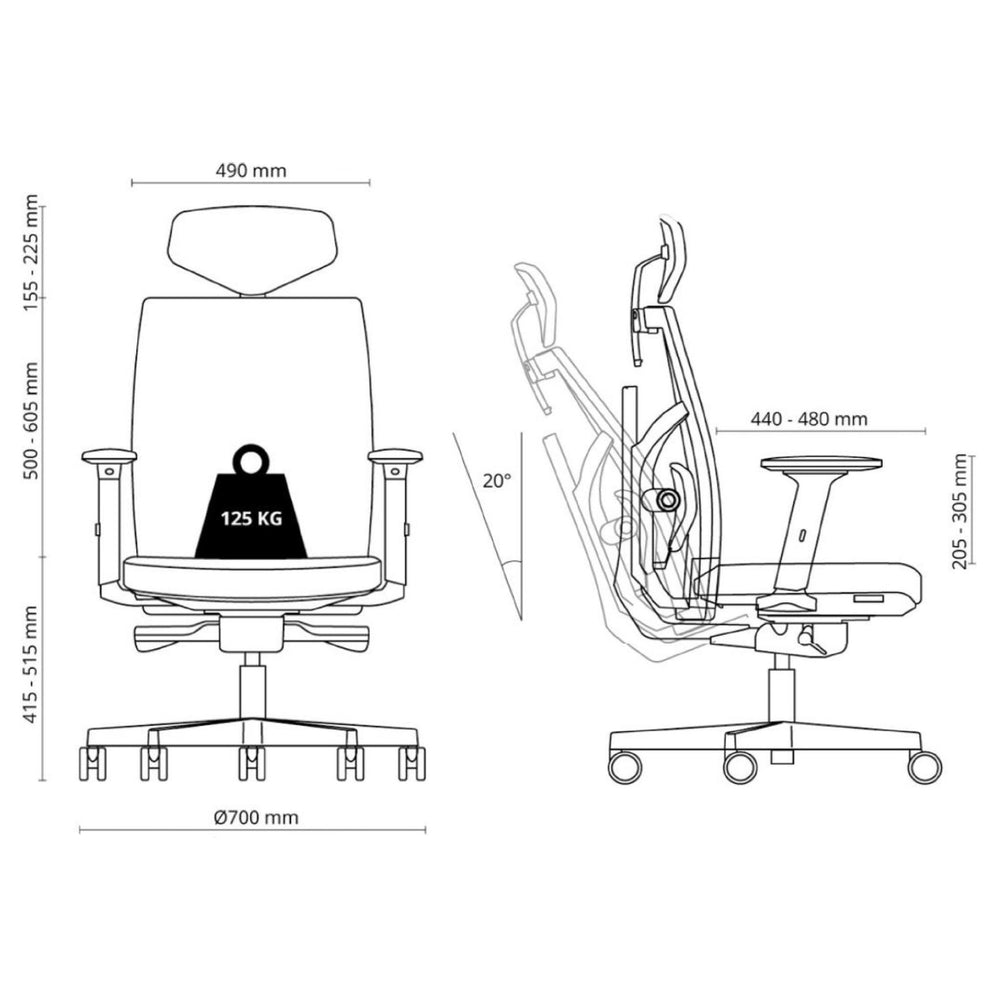 Ergonoomiline tool tune must raam eest